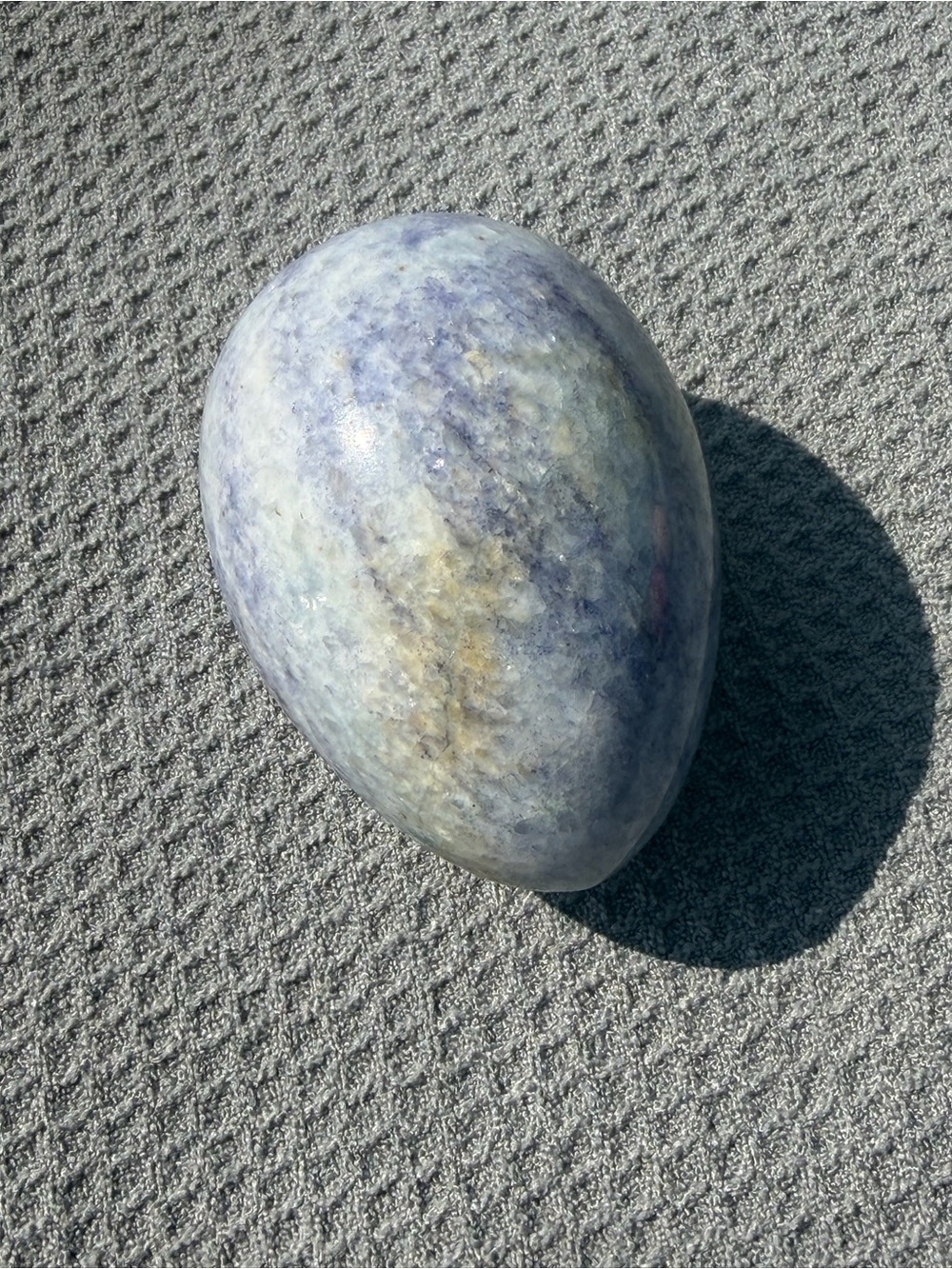 Vintage Purple Stone Egg - Picture 3 of 6